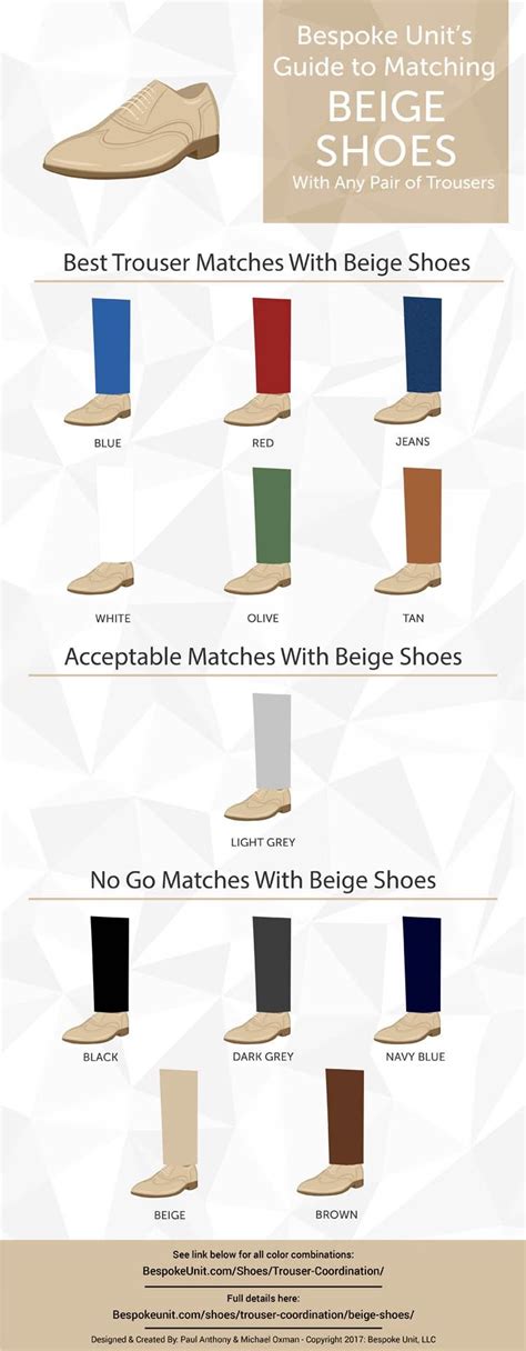 best color shoe with beige.